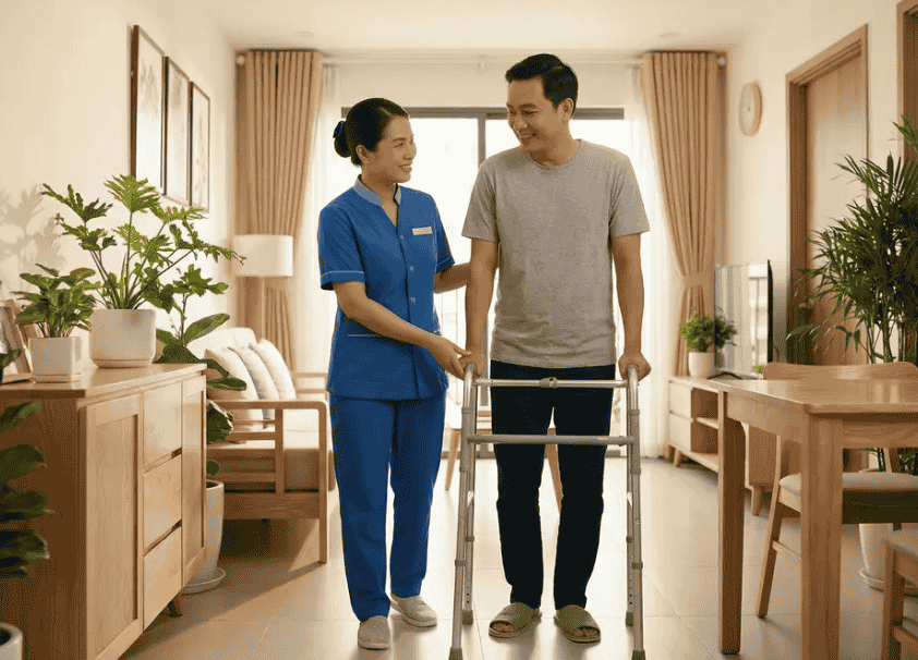 Hành trình phát triển dịch vụ chăm sóc người bệnh