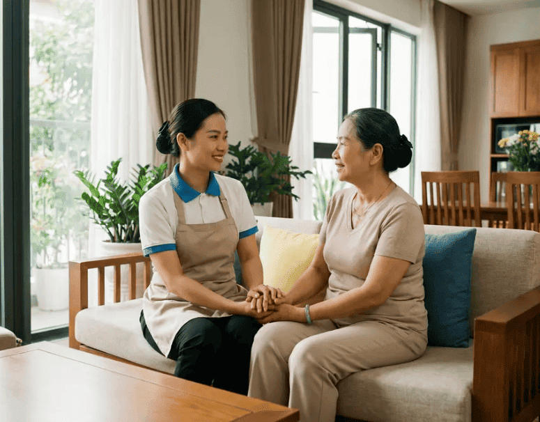 Đội ngũ hỗ trợ chăm sóc