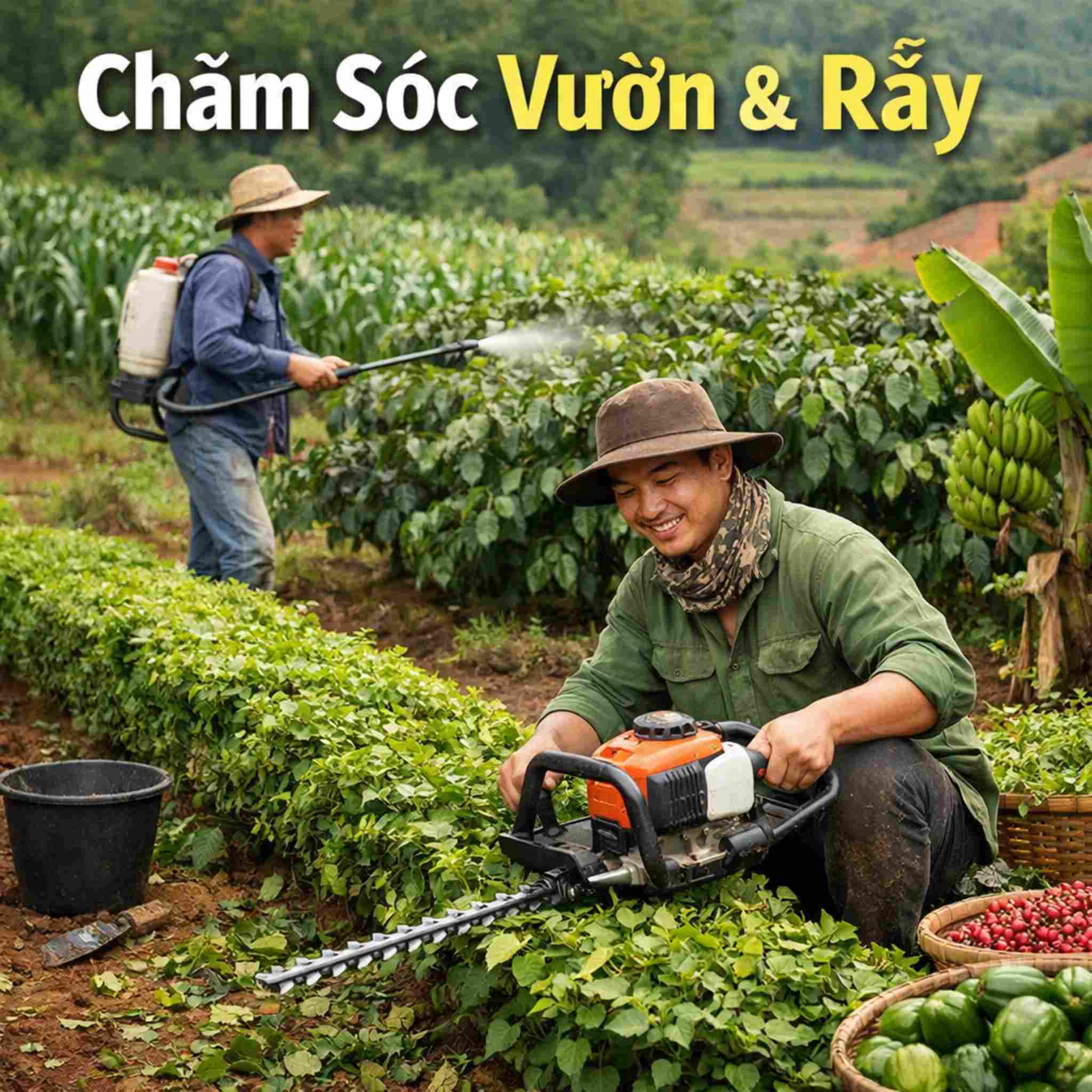 Chăm Sóc Vườn Nhà