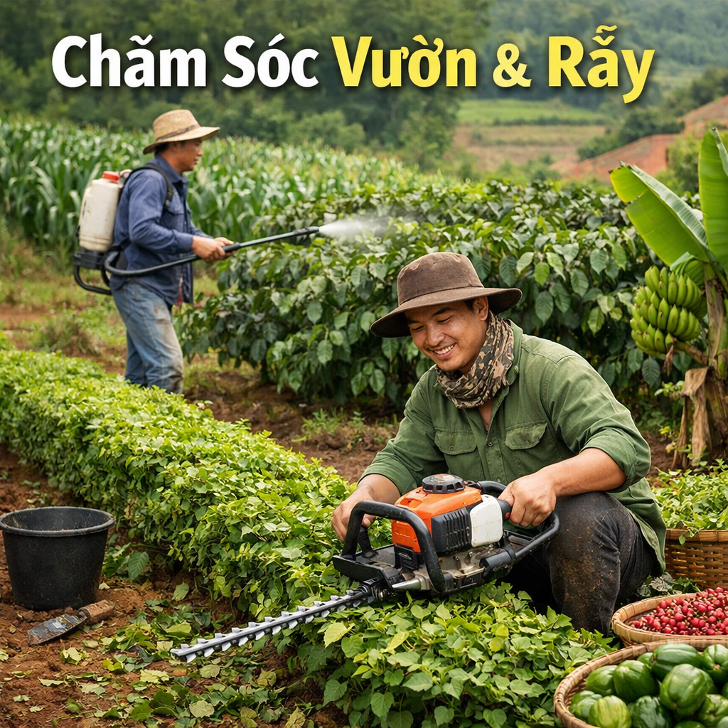 Chăm Sóc Vườn Nhà